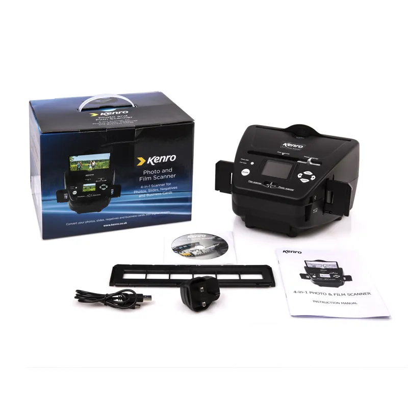 Kenro KNSC302 4-in-1 USB Film and Photo Scanner-1